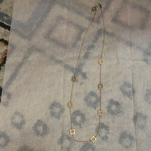 Kate spade Elegant Gold Necklace with Geometric Accents